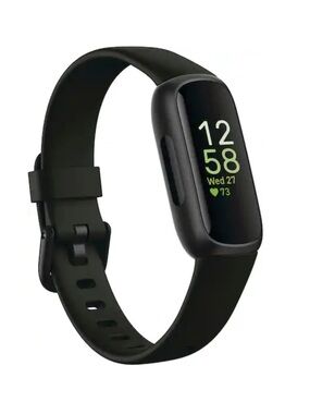fitbit Inspire 3 Fitness Tracker — Black Band
